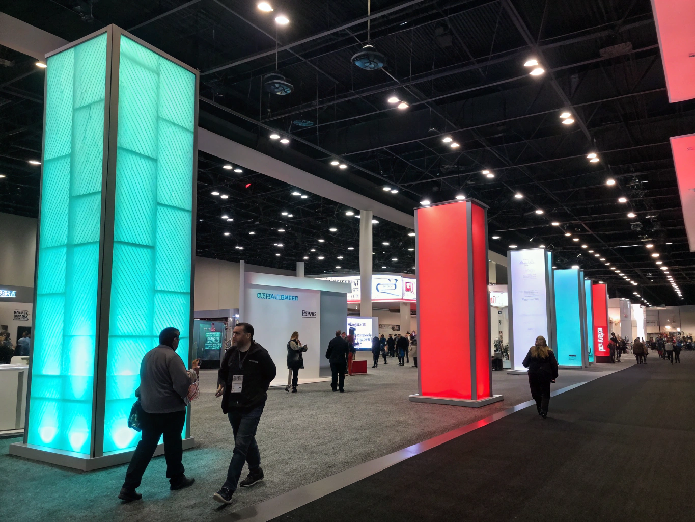 Boost Engagement with Backlit Trade Show Displays