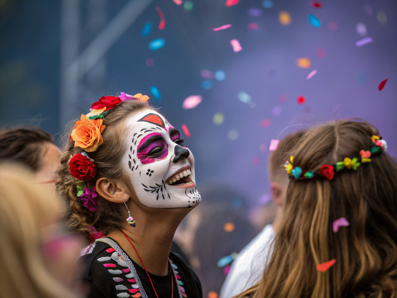 Creative Face Paint Designs for Your Day of the Dead Costume